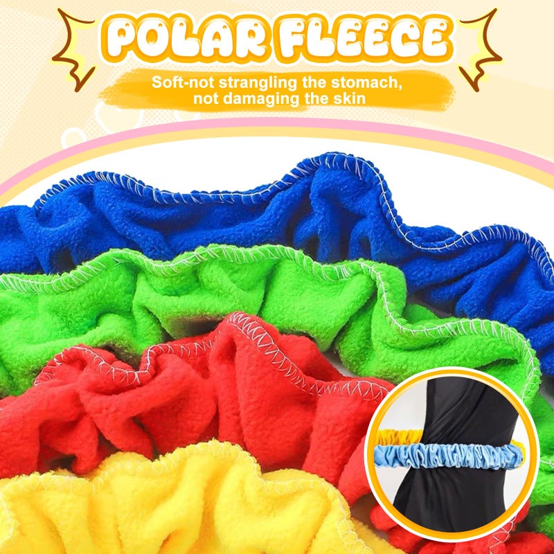 Sonyabecca 18ft Elastic Fleece Cooperative Stretchy Band Integrations Dynamic Movement Exercise Latex Creative Prop for Group Activities Special Needs Large Motor Coordination - Image 5